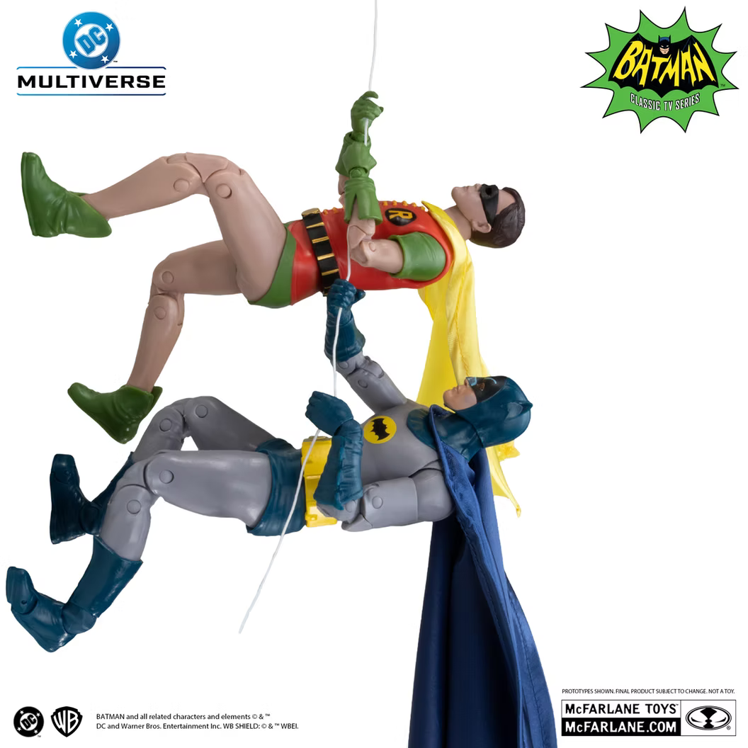 McFarlane Toys Batman 1966 Batman & Robin Collector Edition 2 Pack