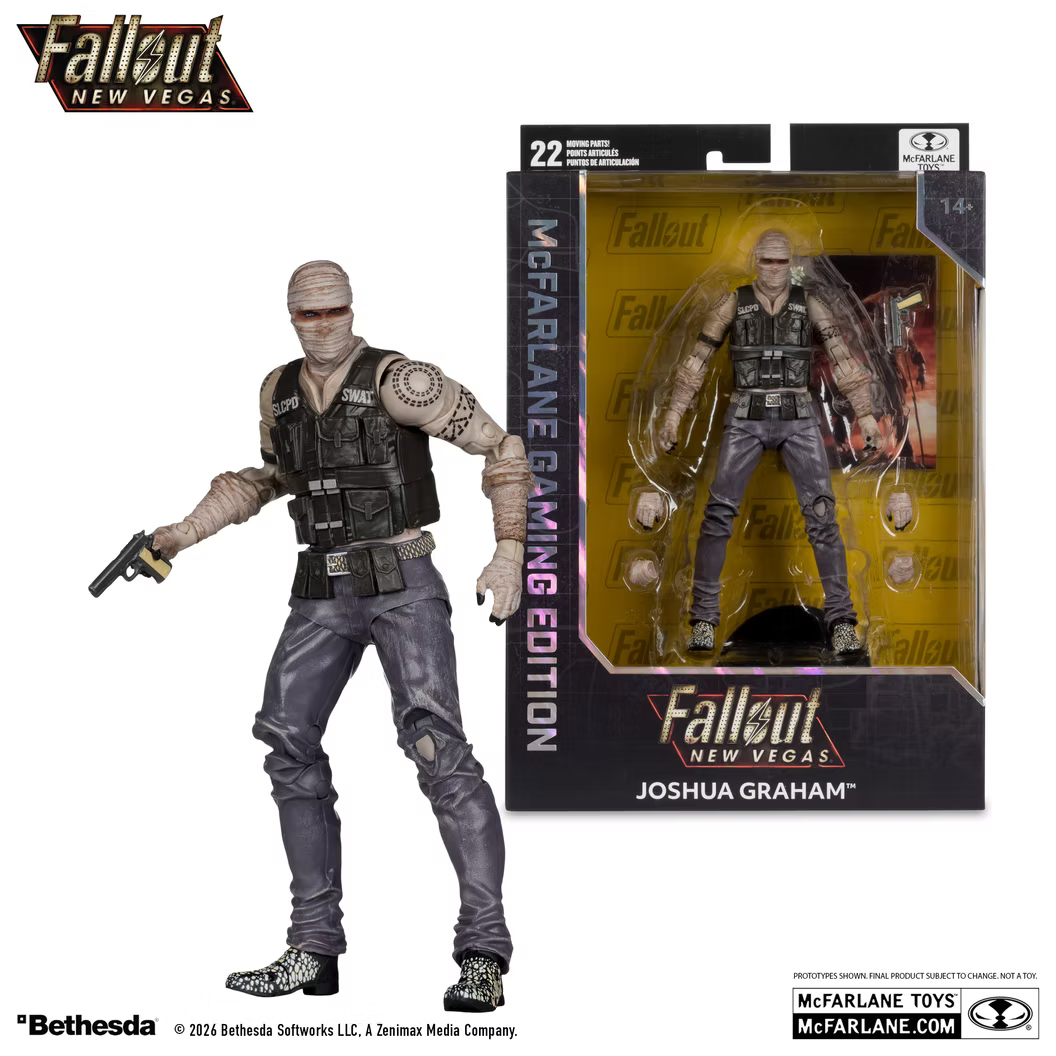 McFarlane Toys Fallout New Vegas Joshua Graham Gaming Edition