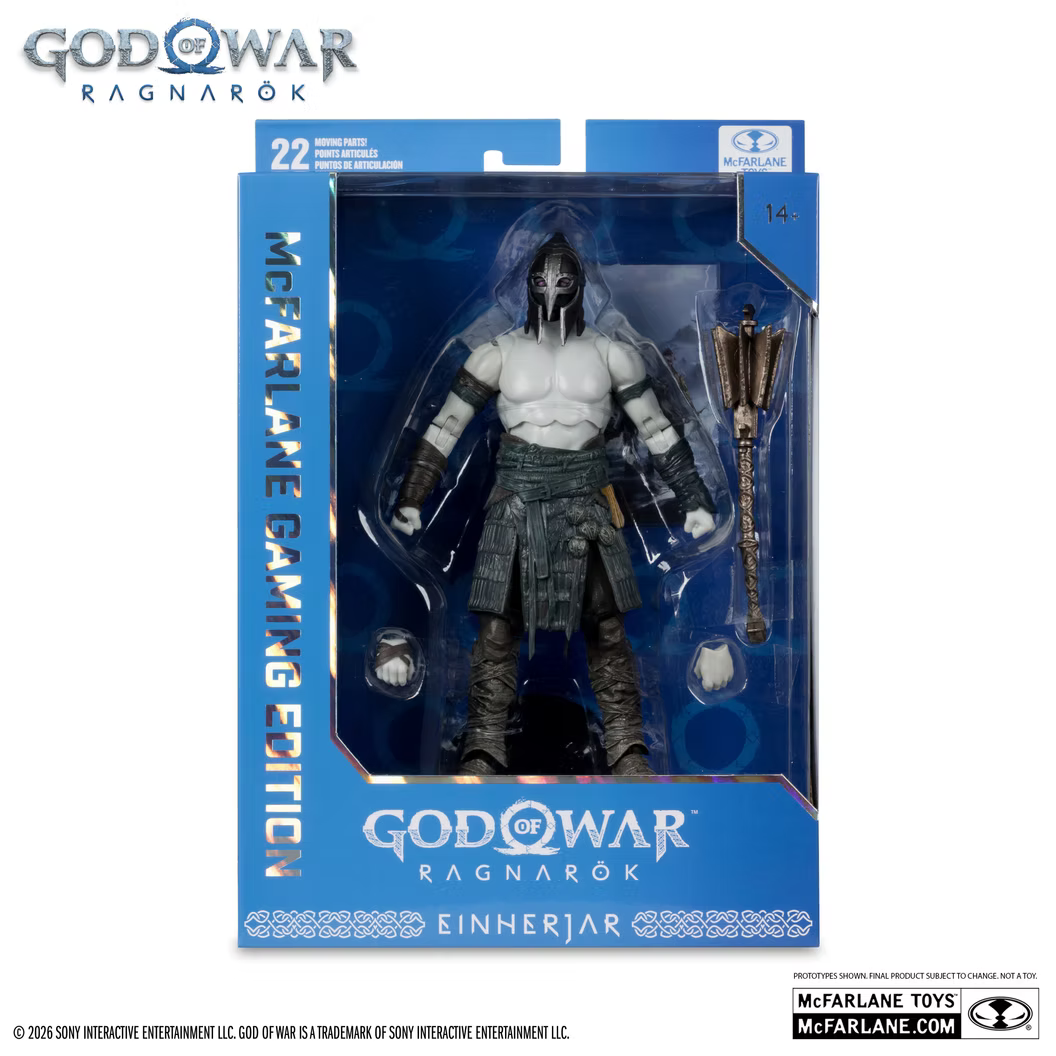 McFarlane Toys God Of War Ragnarök Einherjar Gaming Edition