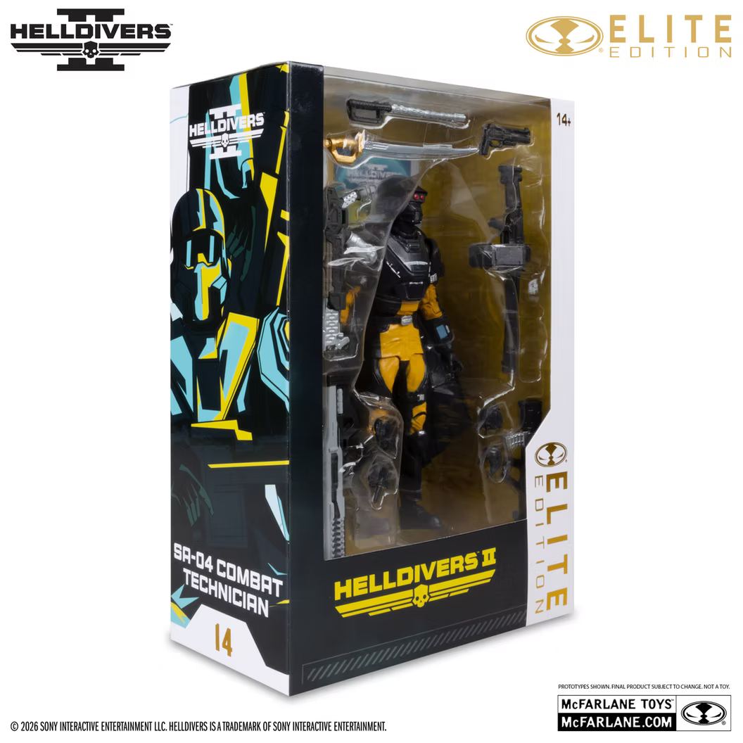 McFarlane Toys Helldivers II SA-04 Combat Technician Elite Edition #14