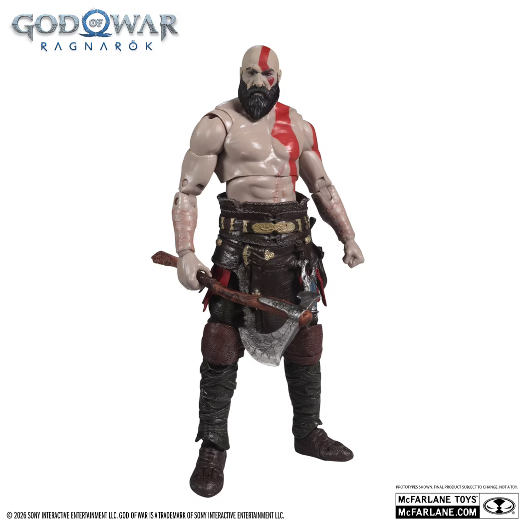 McFarlane Toys God Of War Ragnarök Kratos Gaming Edition