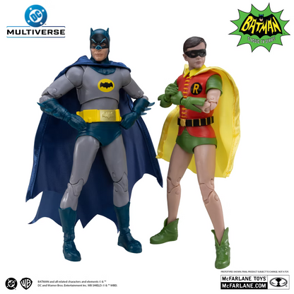 McFarlane Toys Batman 1966 Batman & Robin Collector Edition 2 Pack