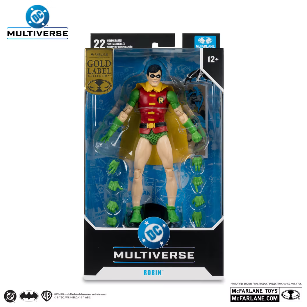 McFarlane Toys Robin DC Silver Age Gold Label