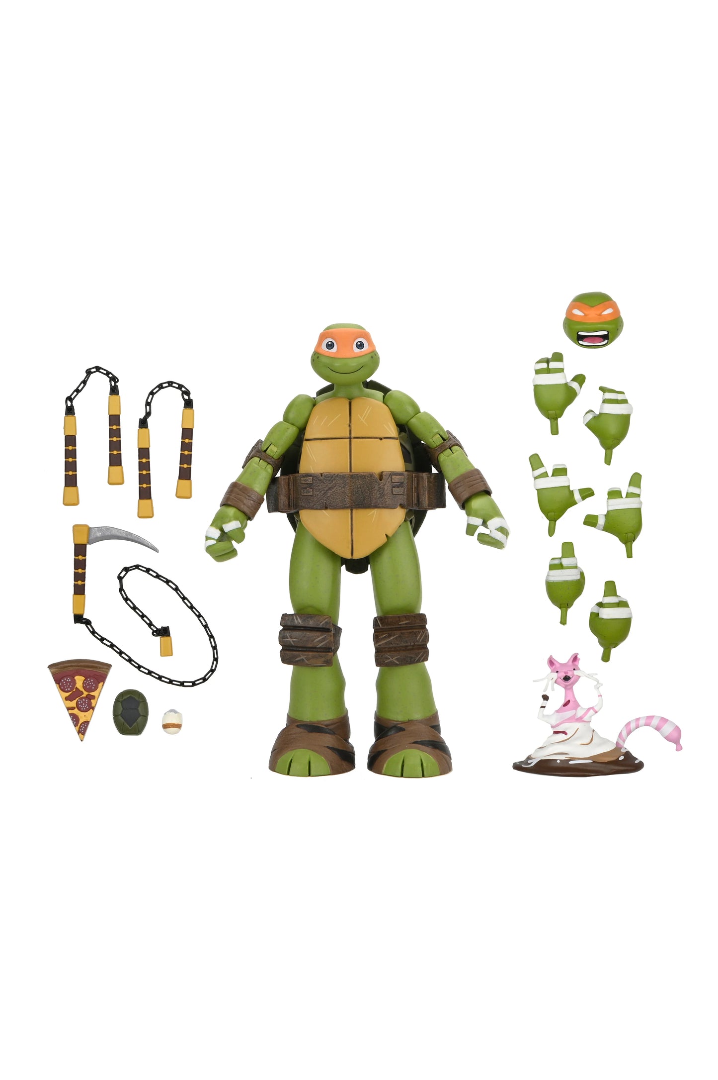 Neca Teenage Mutant Ninja Turtles 2012 Cartoon Ultimate Michelangelo