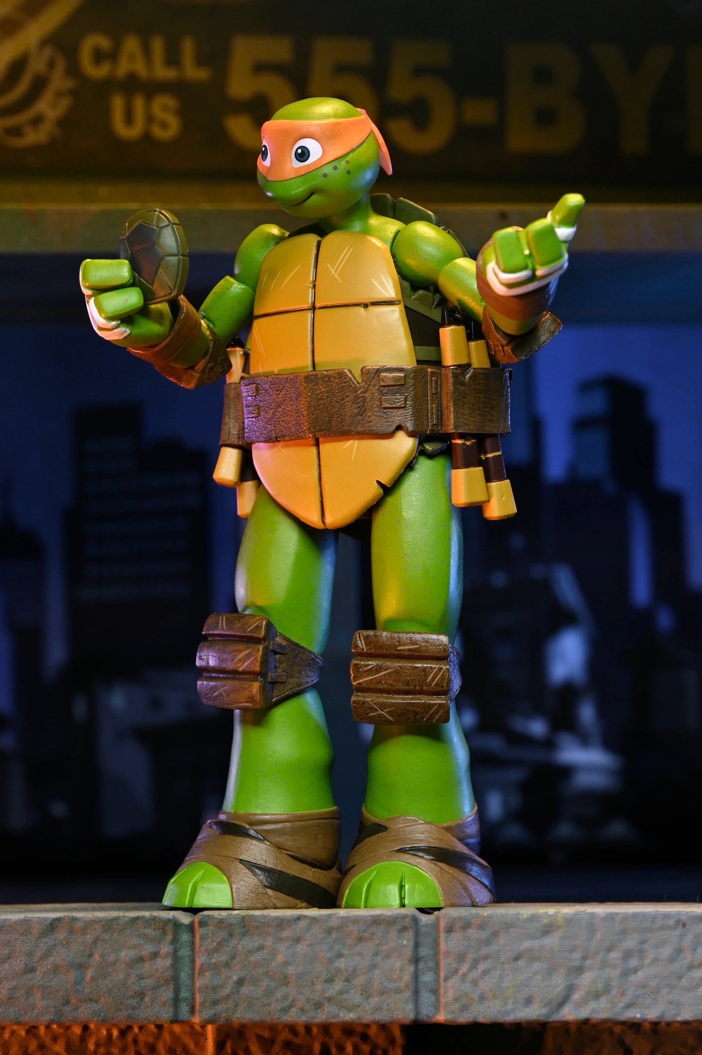 Neca Teenage Mutant Ninja Turtles 2012 Cartoon Ultimate Michelangelo