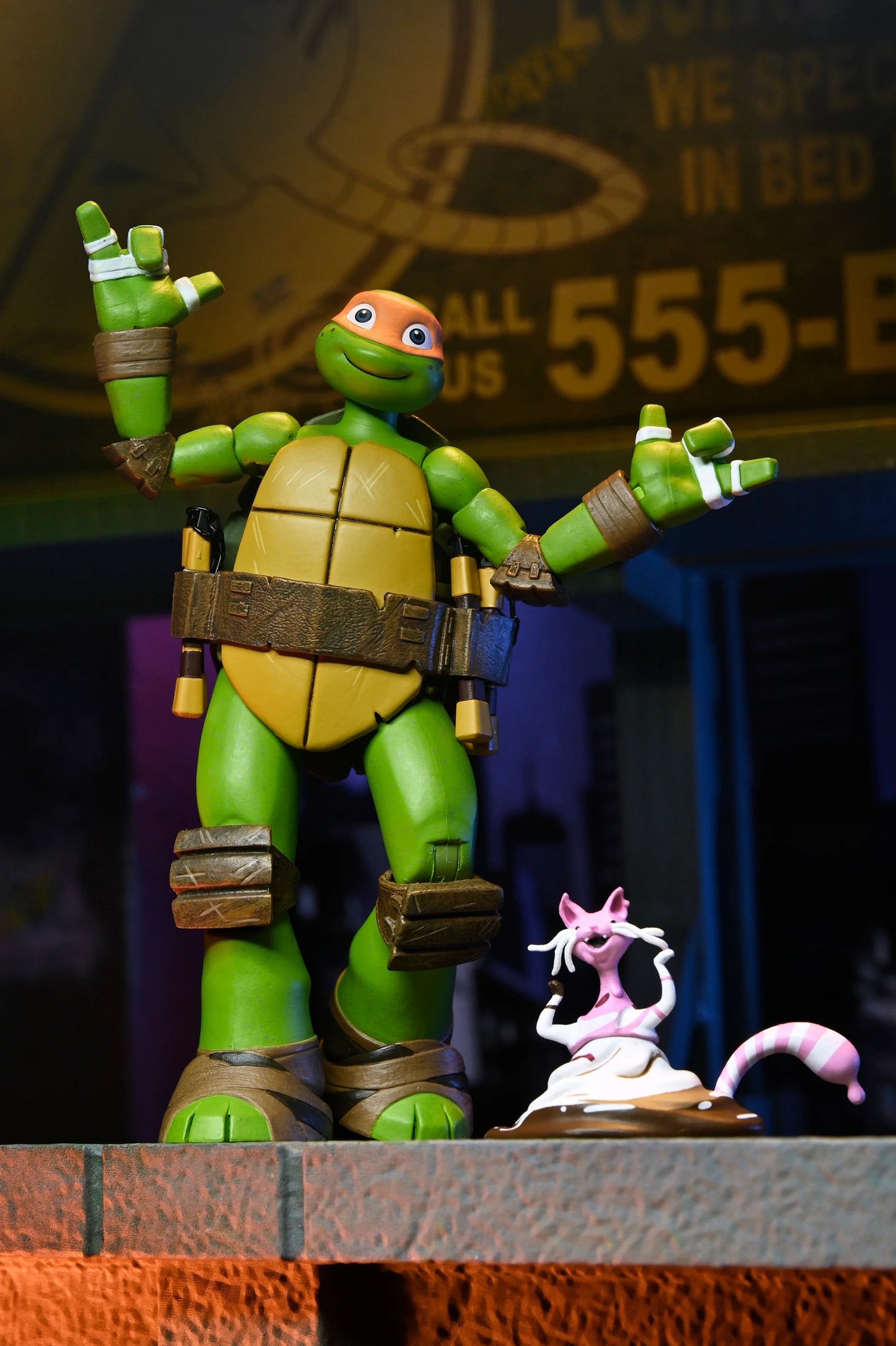 Neca Teenage Mutant Ninja Turtles 2012 Cartoon Ultimate Michelangelo