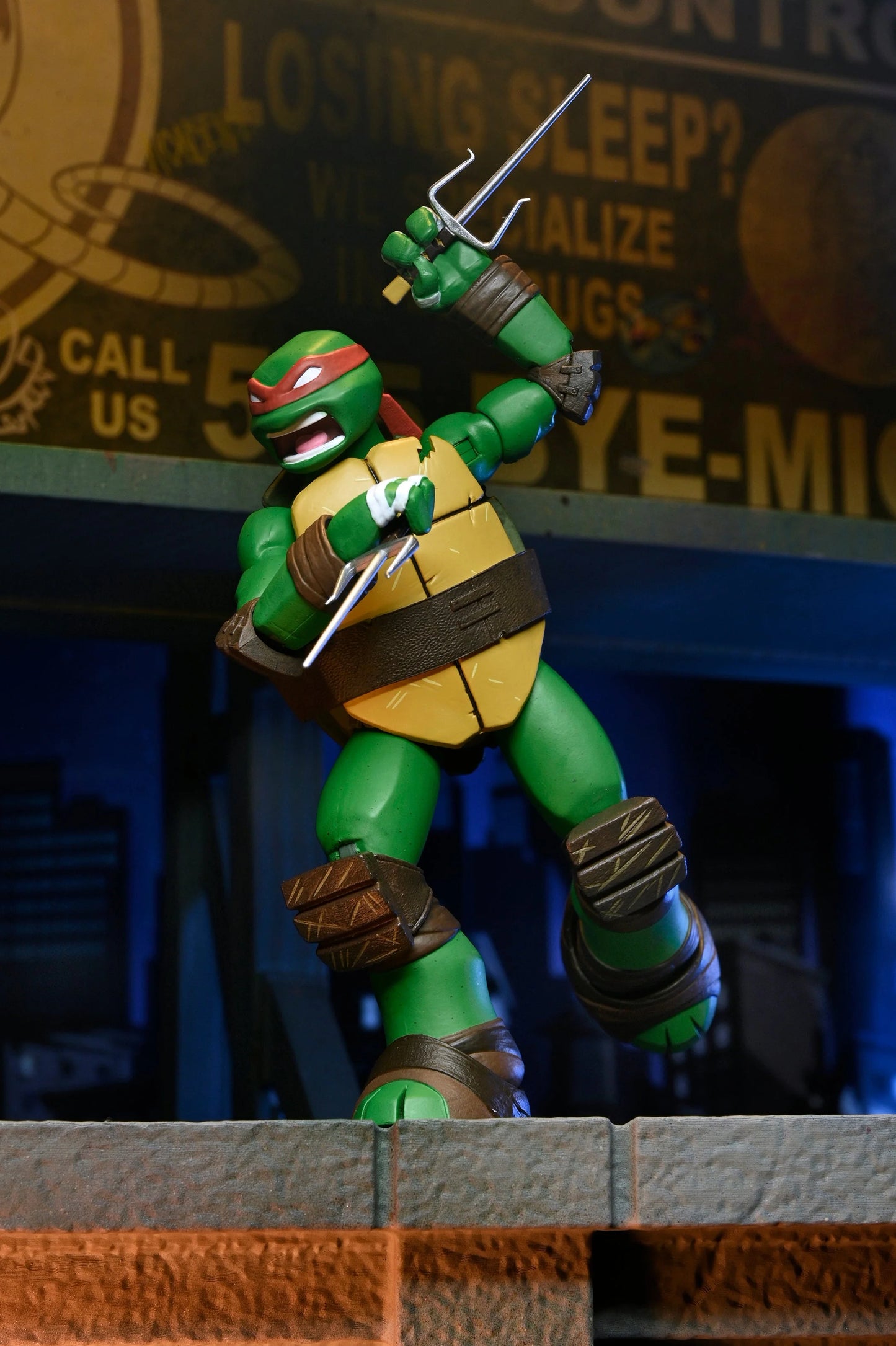 Neca Teenage Mutant Ninja Turtles 2012 Cartoon Ultimate Raffaello
