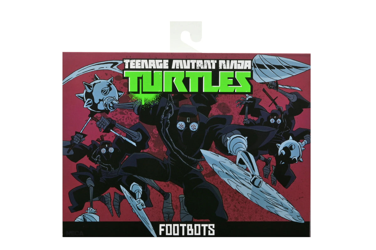 NECA Teenage Mutant Ninja Turtles 2012 Cartoon Ultimate Footbots 2-Pack