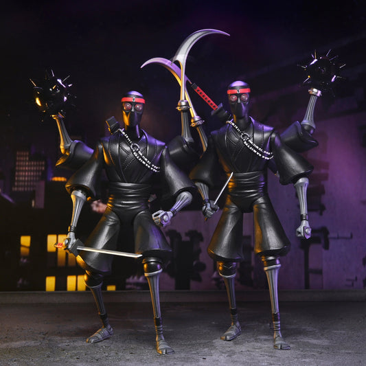 NECA Teenage Mutant Ninja Turtles 2012 Cartoon Ultimate Footbots 2-Pack