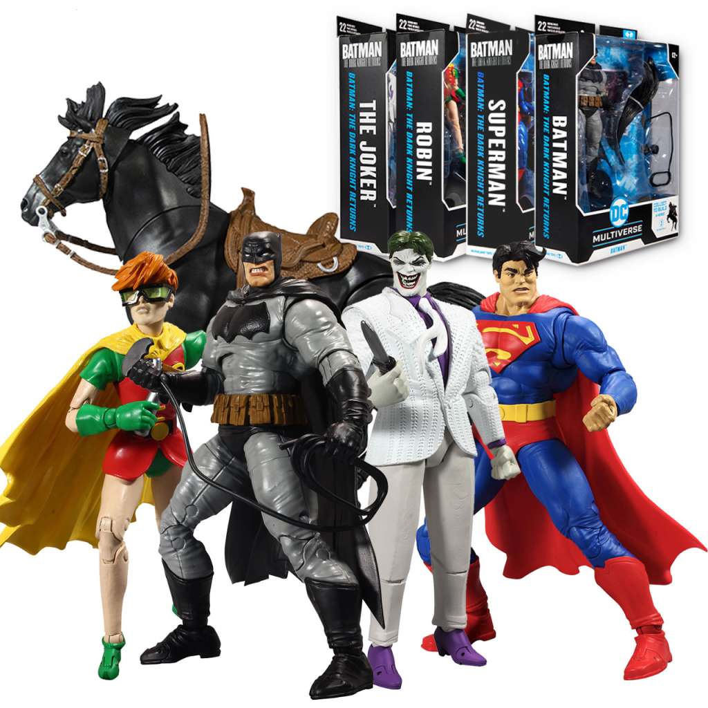 Dc Multiverse The Dark Knight Returns Build Joker Action Figura 18 Cm Mcfarlane Toys