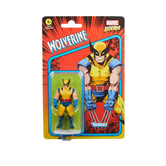 Marvel Legends Retro Collection Wolverine Action Figure 10 cm Hasbro