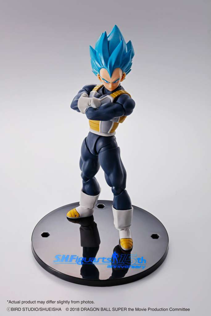 Bandai S.H.Figuarts Dragon Ball Super Super Saiyan God Super Saiyan Vegeta 15th Anniversary Ver.