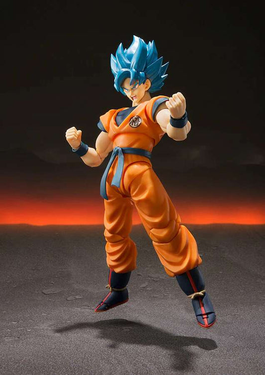 Dragon Ball Super S.H.Figuarts Son Goku Super Saiyan God Super Saiyan Action Figure 14 cm Bandai