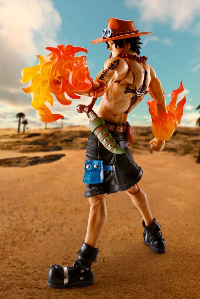One Piece S.H.Figuarts Portgas.D.Ace Fire Fist Action Figure 15 cm Bandai