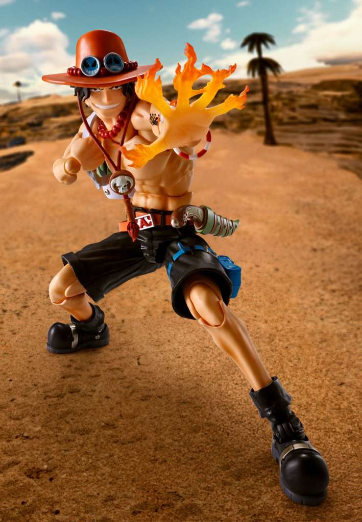 One Piece S.H.Figuarts Portgas.D.Ace Fire Fist Action Figure 15 cm Bandai