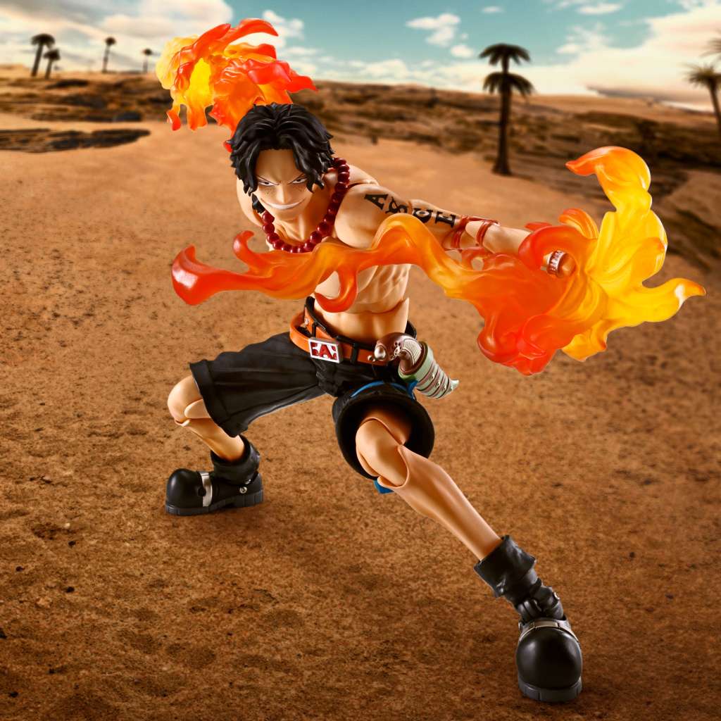 One Piece S.H.Figuarts Portgas.D.Ace Fire Fist Action Figure 15 cm Bandai