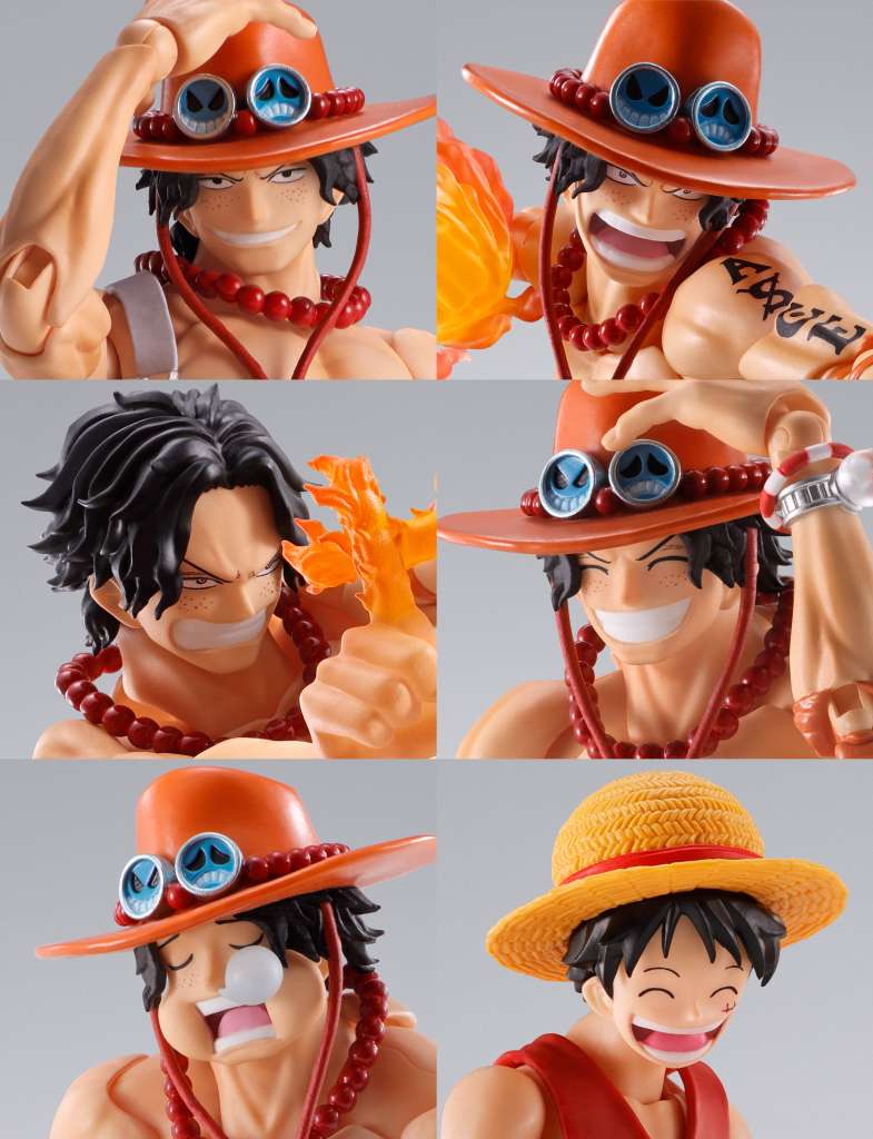One Piece S.H.Figuarts Portgas.D.Ace Fire Fist Action Figure 15 cm Bandai