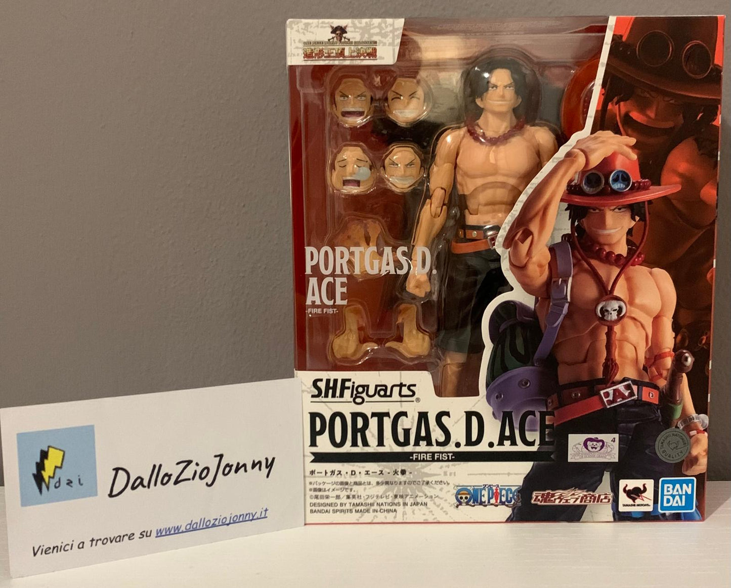 Bandai S.H.Figuarts One Piece Portgas.D.Ace Fire Fist