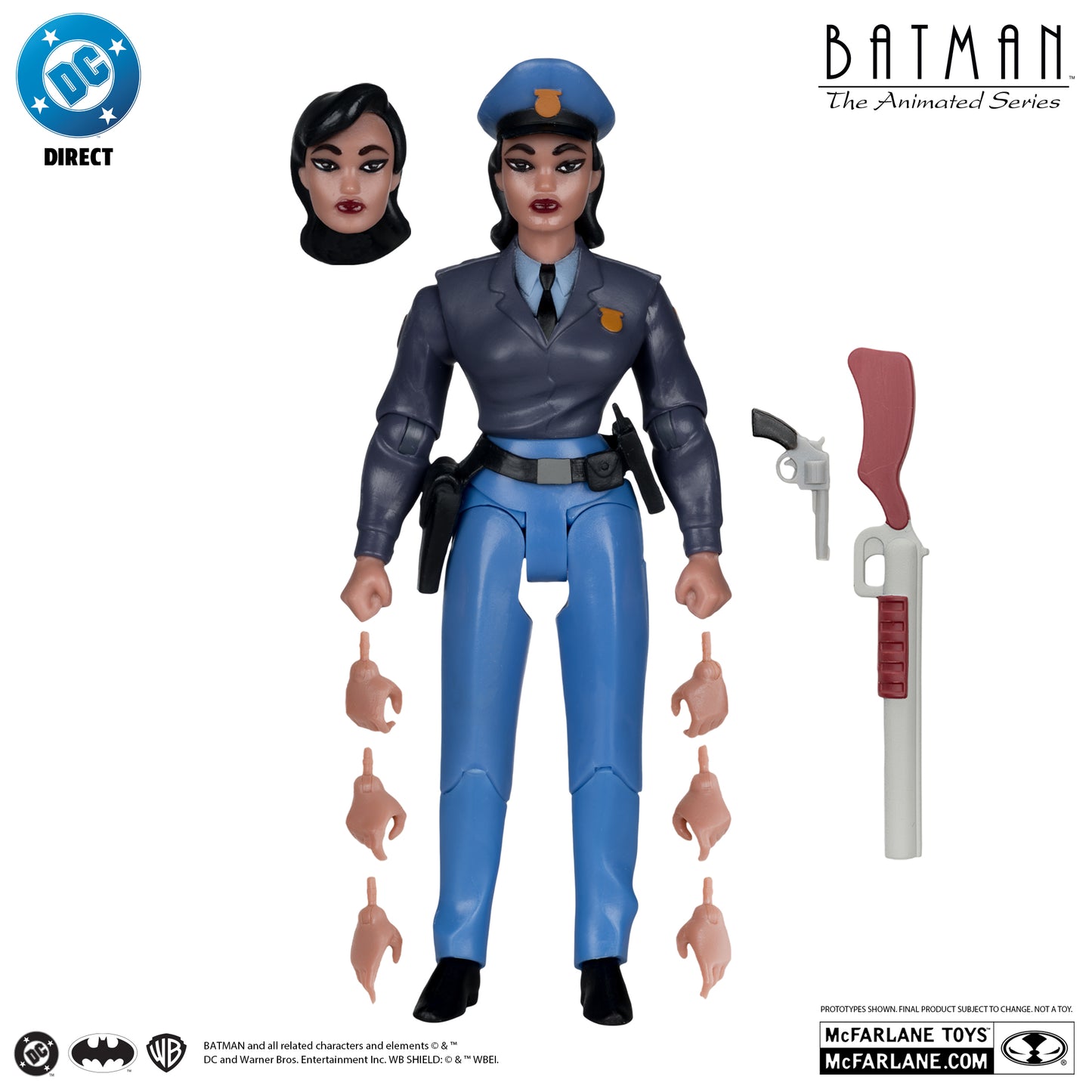 McFarlane Toys Batman: The Animated Series Build-A-Figure Wave 6 Set 4 Action Figures
