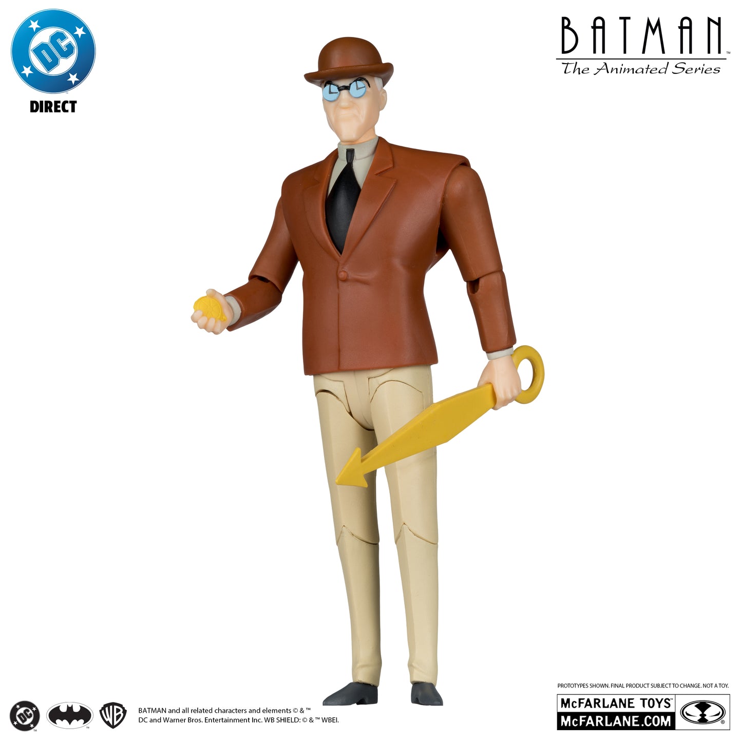 McFarlane Toys Batman: The Animated Series Build-A-Figure Wave 7 Set 4 Action Figures