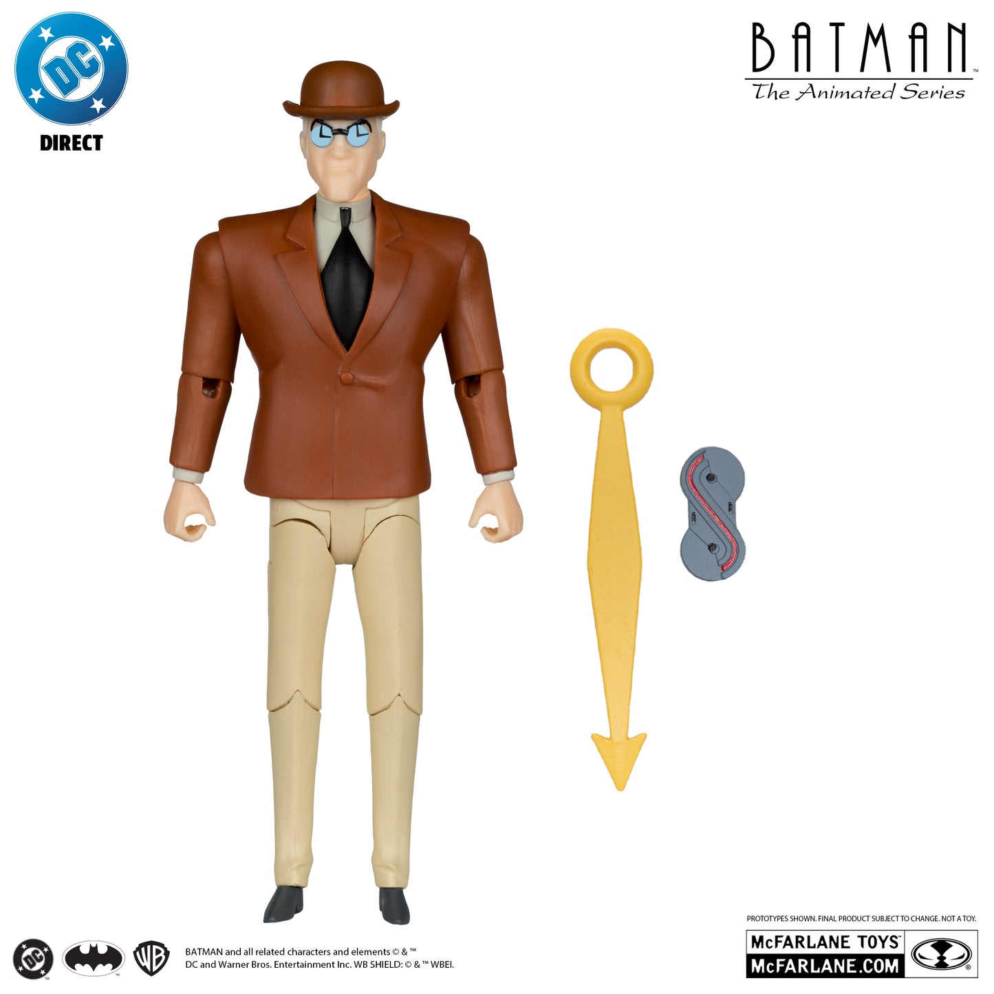 McFarlane Toys Batman: The Animated Series Build-A-Figure Wave 7 Set 4 Action Figures