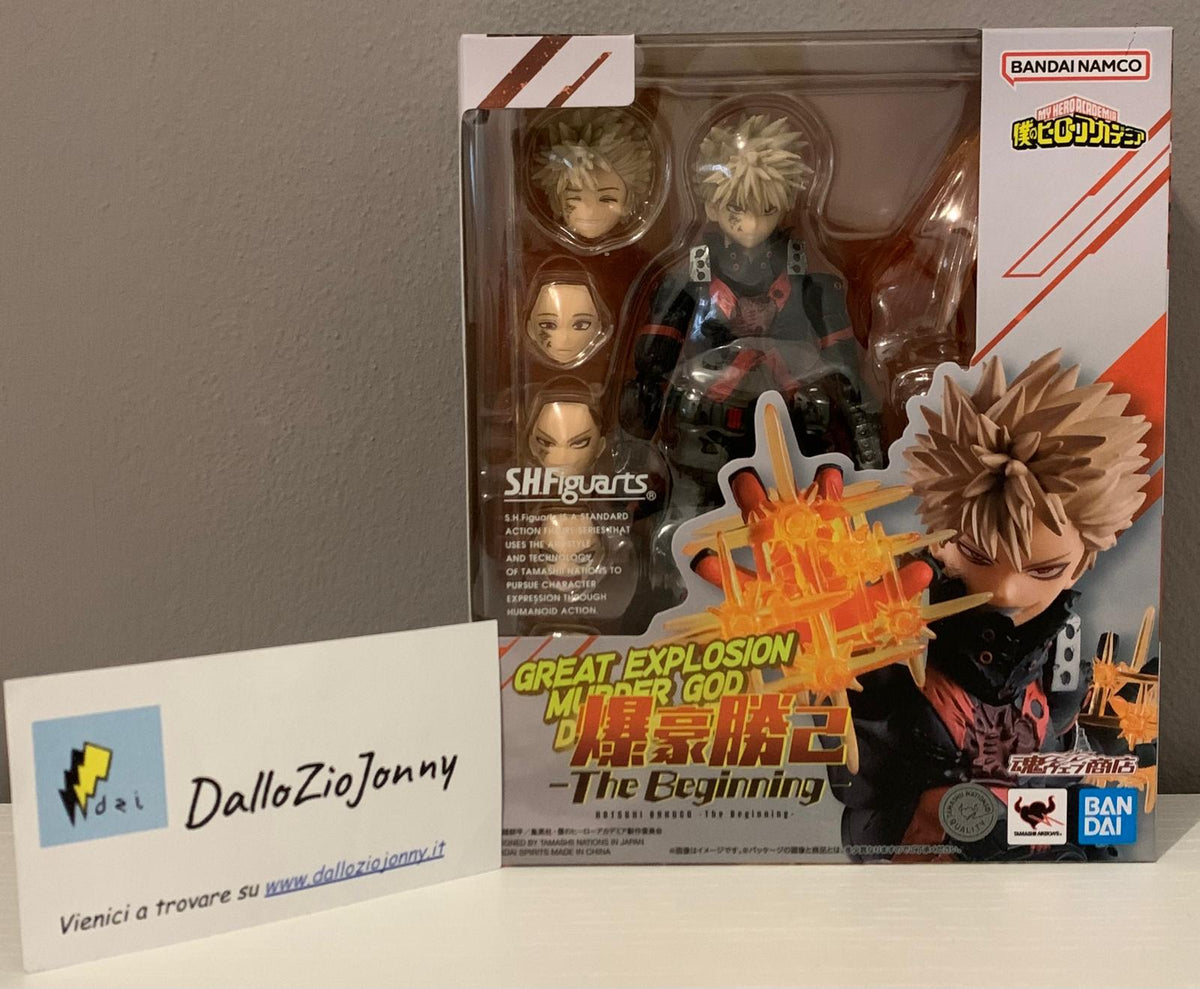 Bandai S.H.Figuarts My Hero Academia Katsuki Bakugo - The Beginning -