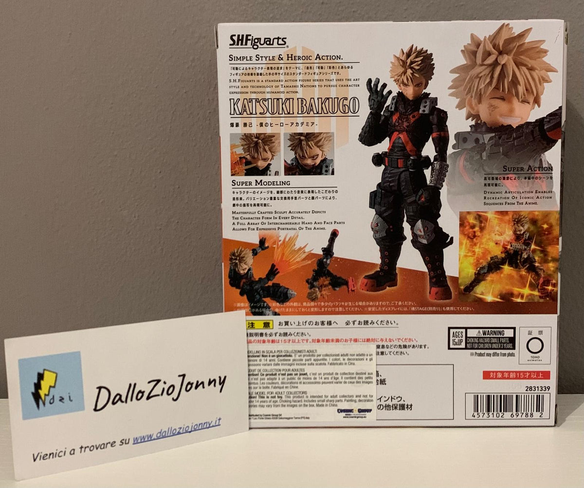 Bandai S.H.Figuarts My Hero Academia Katsuki Bakugo - The Beginning -