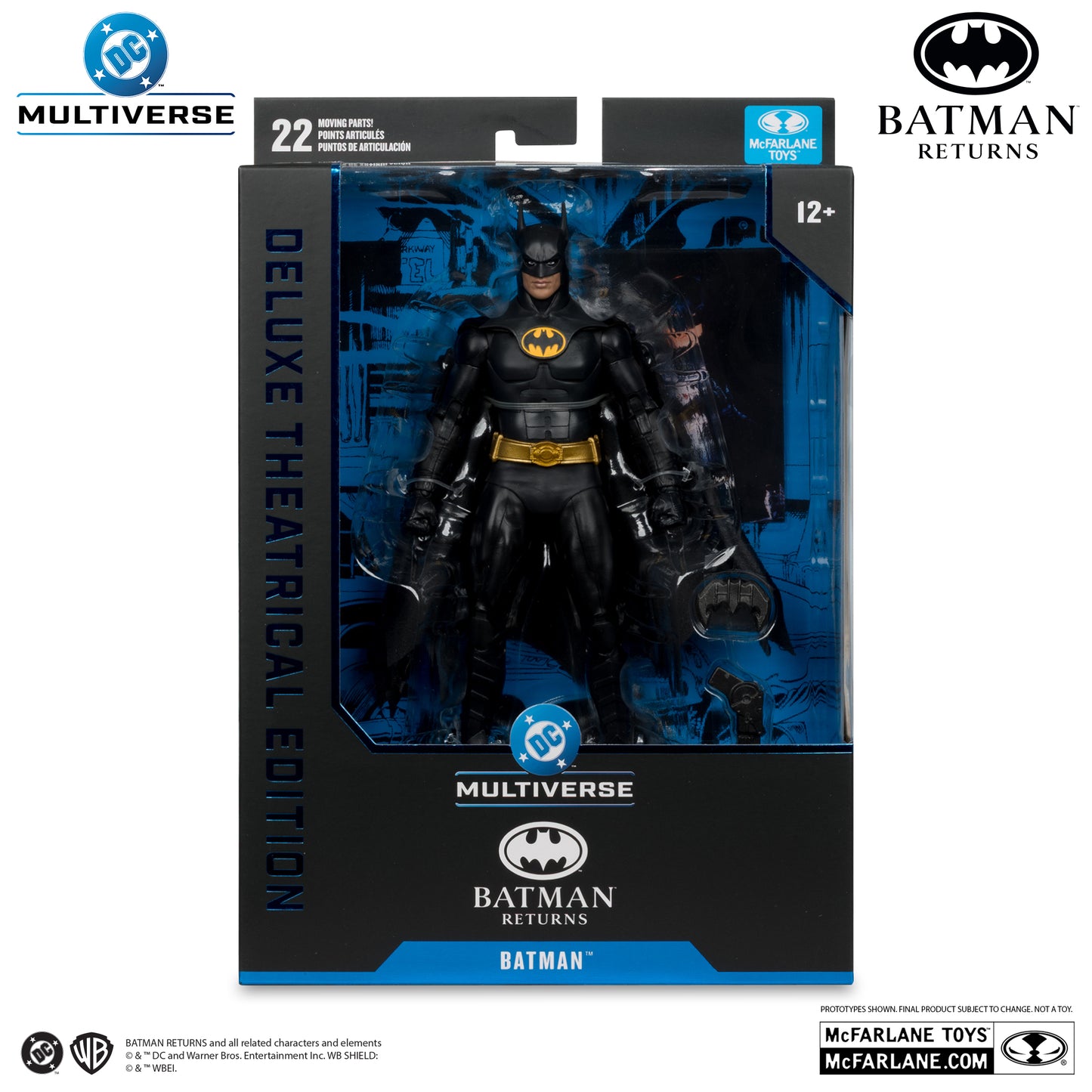 McFarlane Toys Batman Returns Batman Deluxe Theatrical Edition