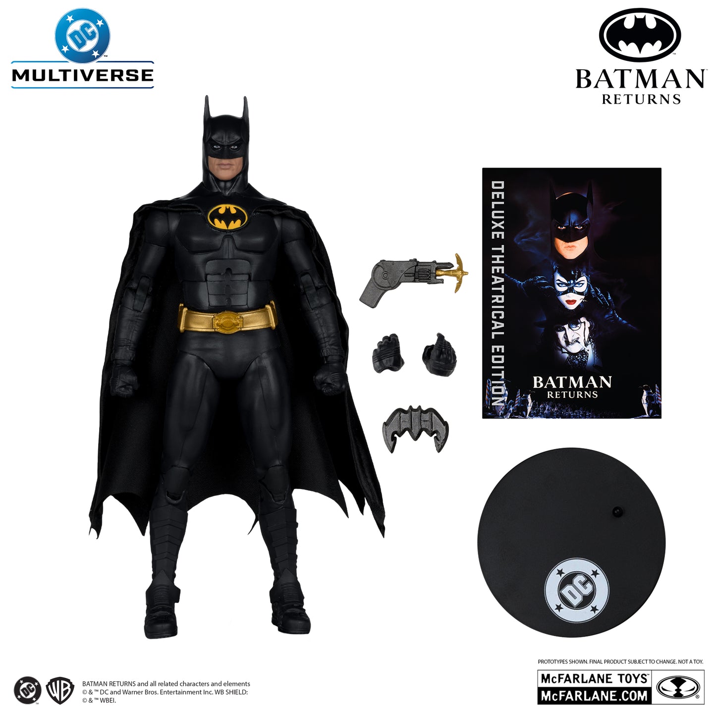 McFarlane Toys Batman Returns Batman Deluxe Theatrical Edition