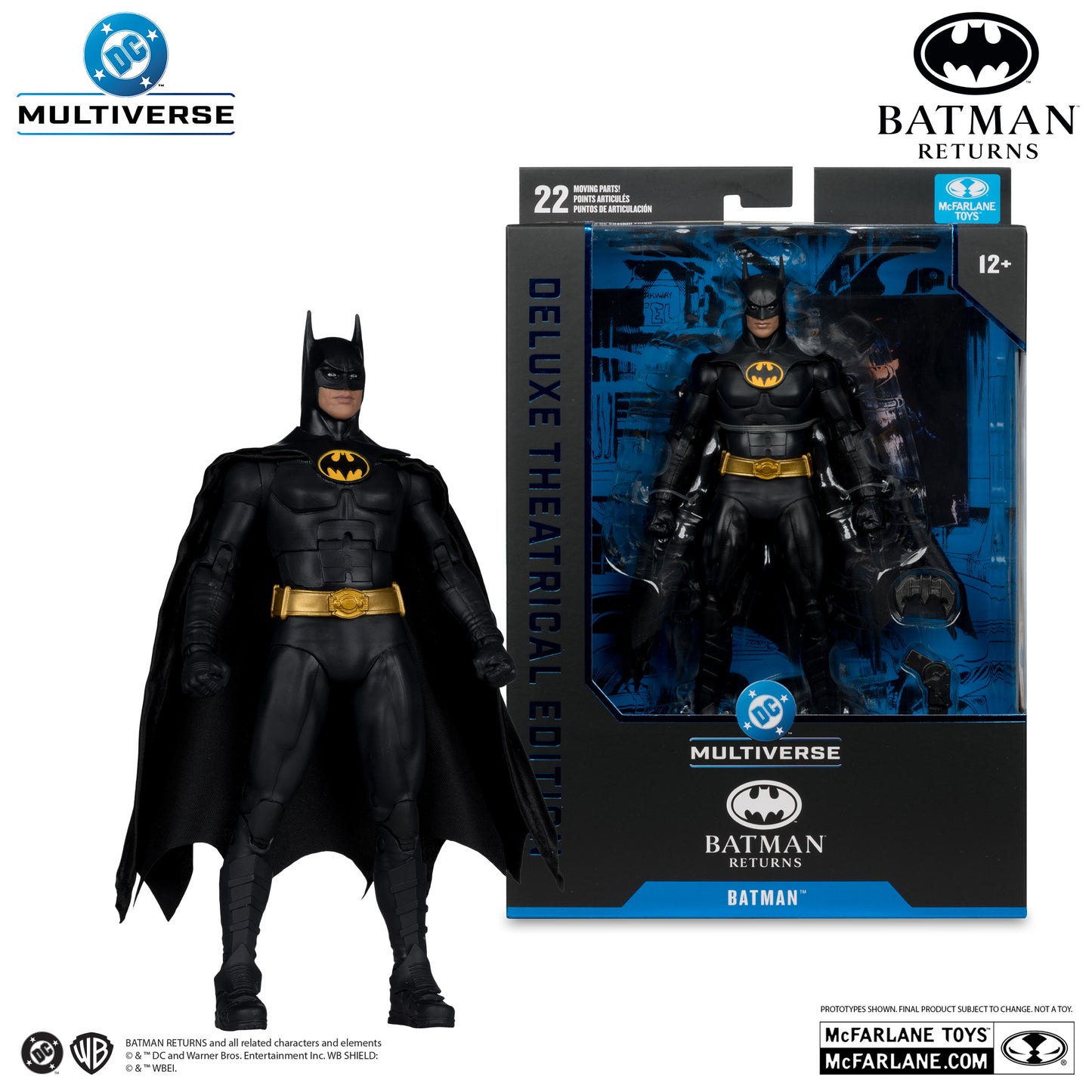 McFarlane Toys Batman Returns Batman Deluxe Theatrical Edition