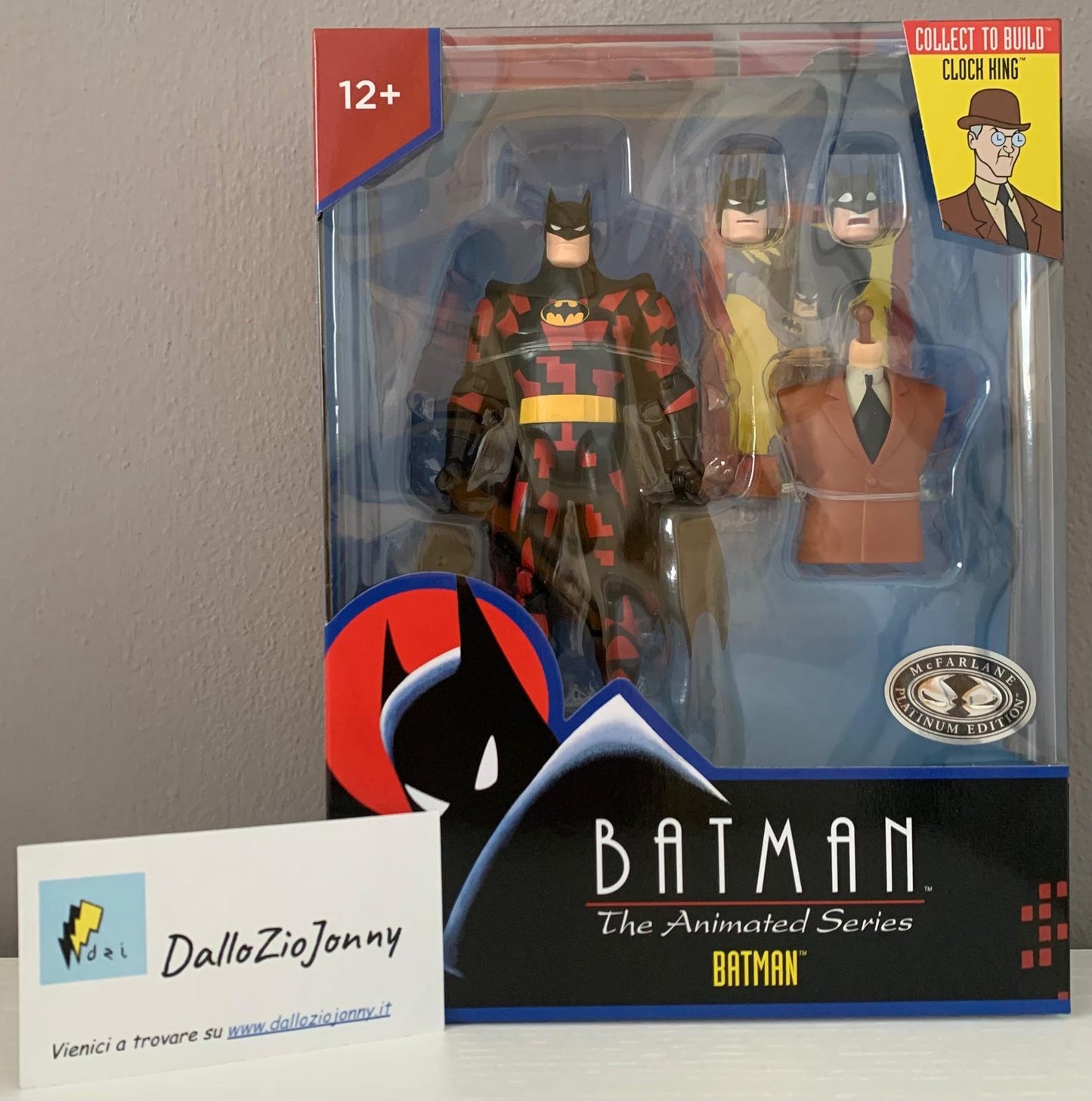 McFarlane Toys Batman: The Animated Series Batman With Alternate Expressions Platinum Edition