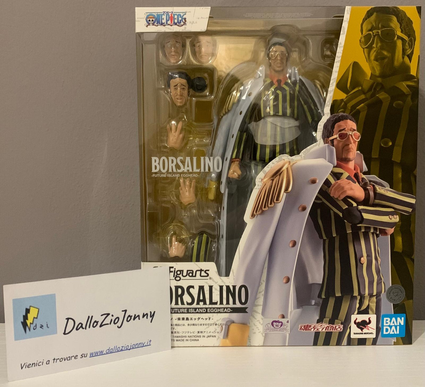 Bandai S.H.Figuarts One Piece Borsalino Future Island Egghead