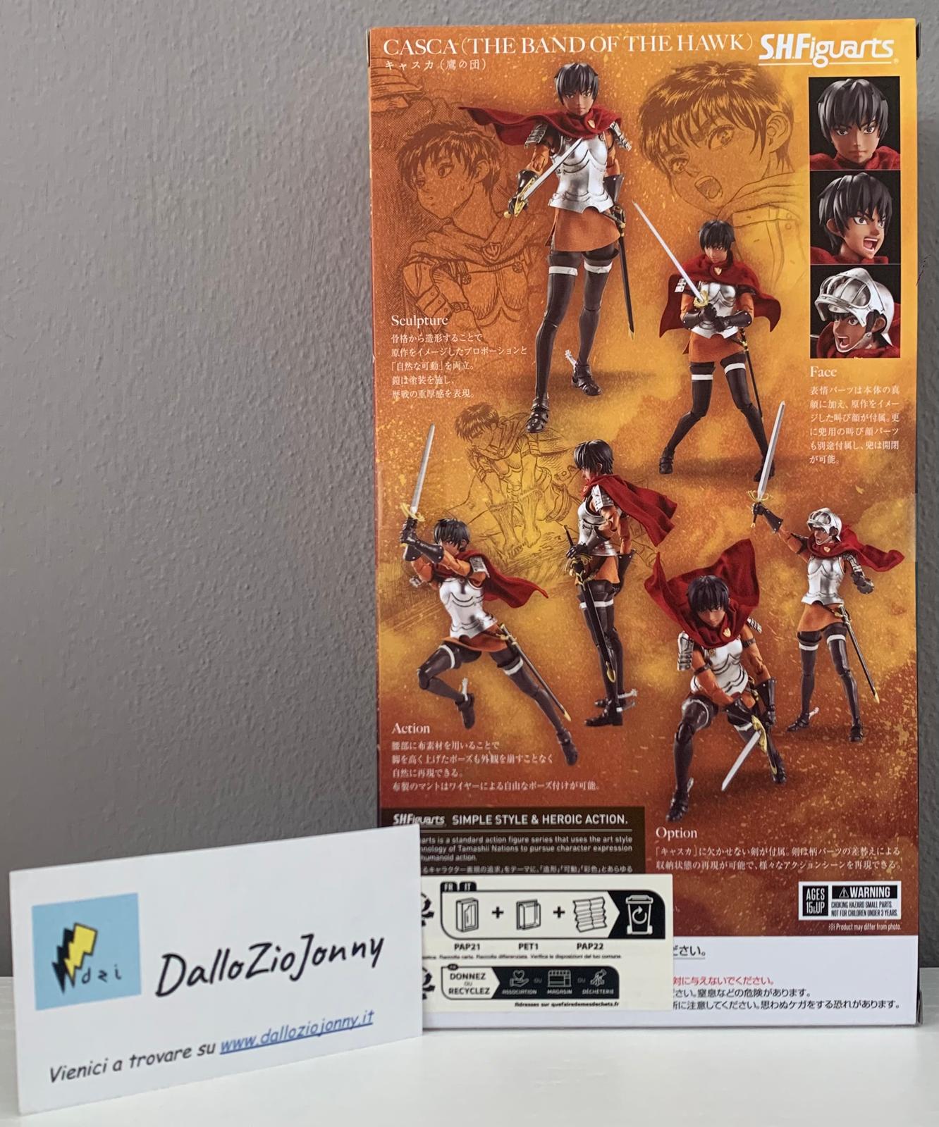 Bandai S.H.Figuarts Berserk Casca The Band Of The Hawk