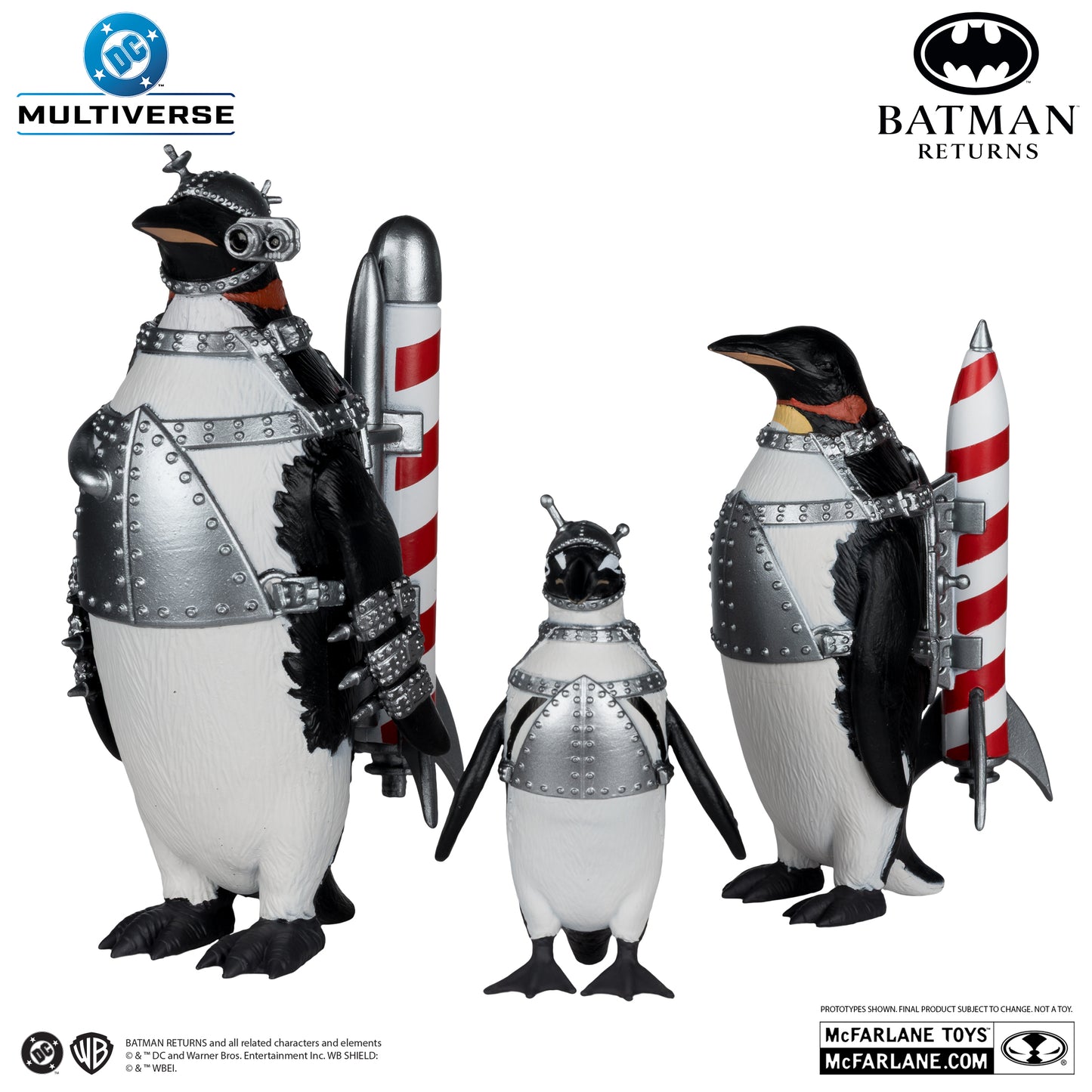 McFarlane Toys Batman Returns Commando Penguins Deluxe Theatrical Edition