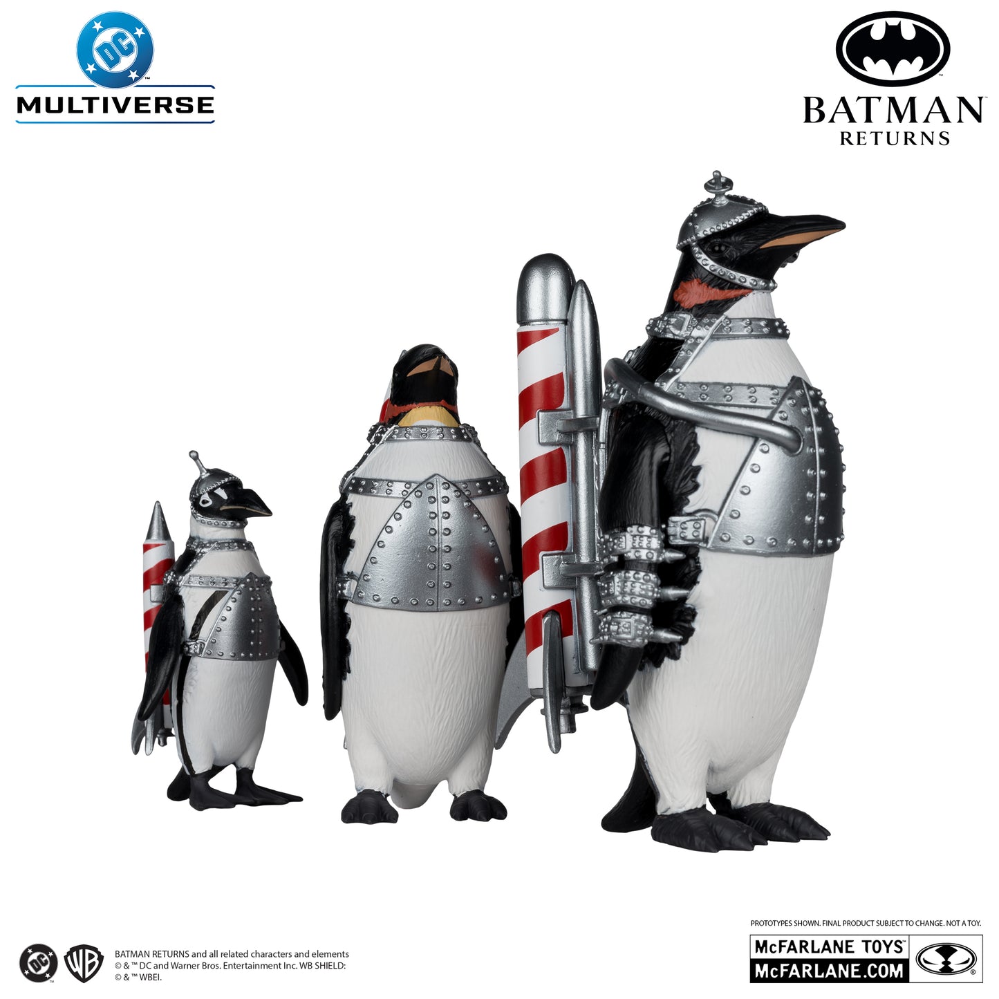 McFarlane Toys Batman Returns Commando Penguins Deluxe Theatrical Edition