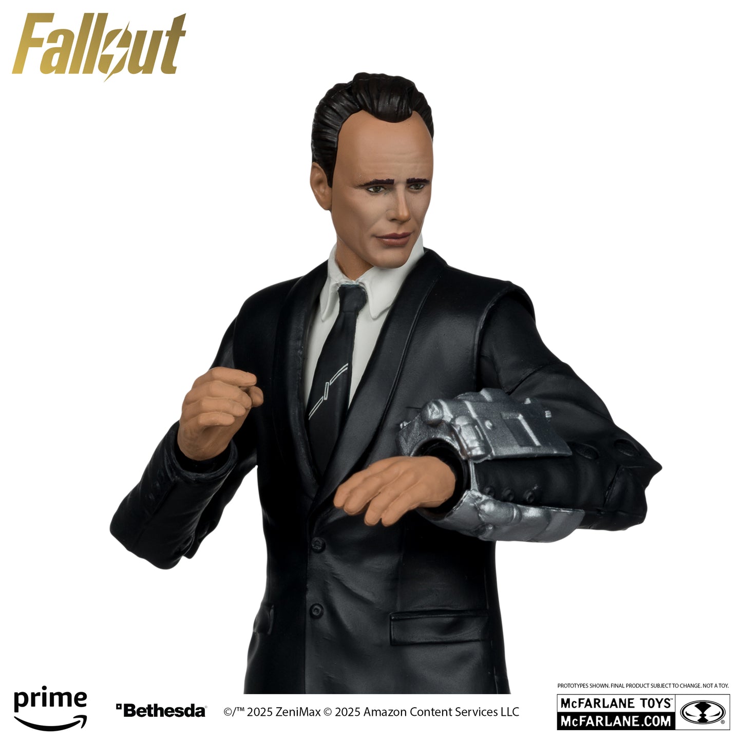 McFarlane Toys Fallout TV Cooper Howard Platinum Edition