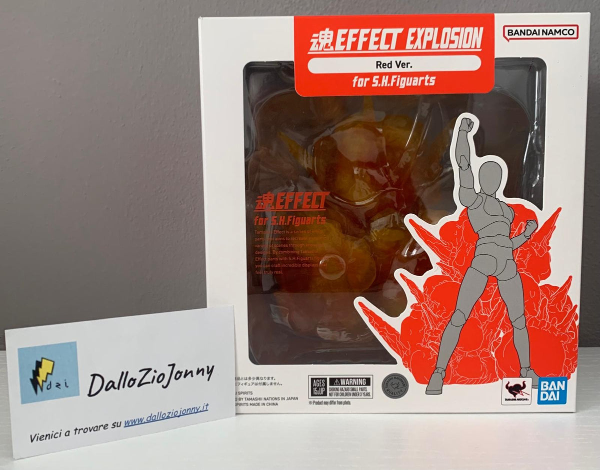 Bandai Explosion Red Ver. For S.H.Figuarts