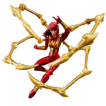 Hasbro Marvel Legends Series Spider-Man Mary Jane Watson Iron Spider Magic The Gathering