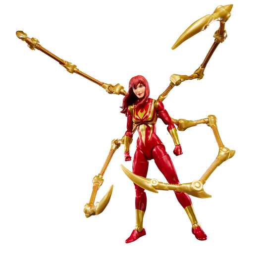 Hasbro Marvel Legends Series Spider-Man Mary Jane Watson Iron Spider Magic The Gathering