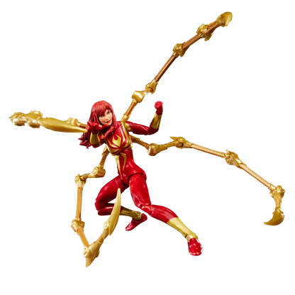 Hasbro Marvel Legends Series Spider-Man Mary Jane Watson Iron Spider Magic The Gathering