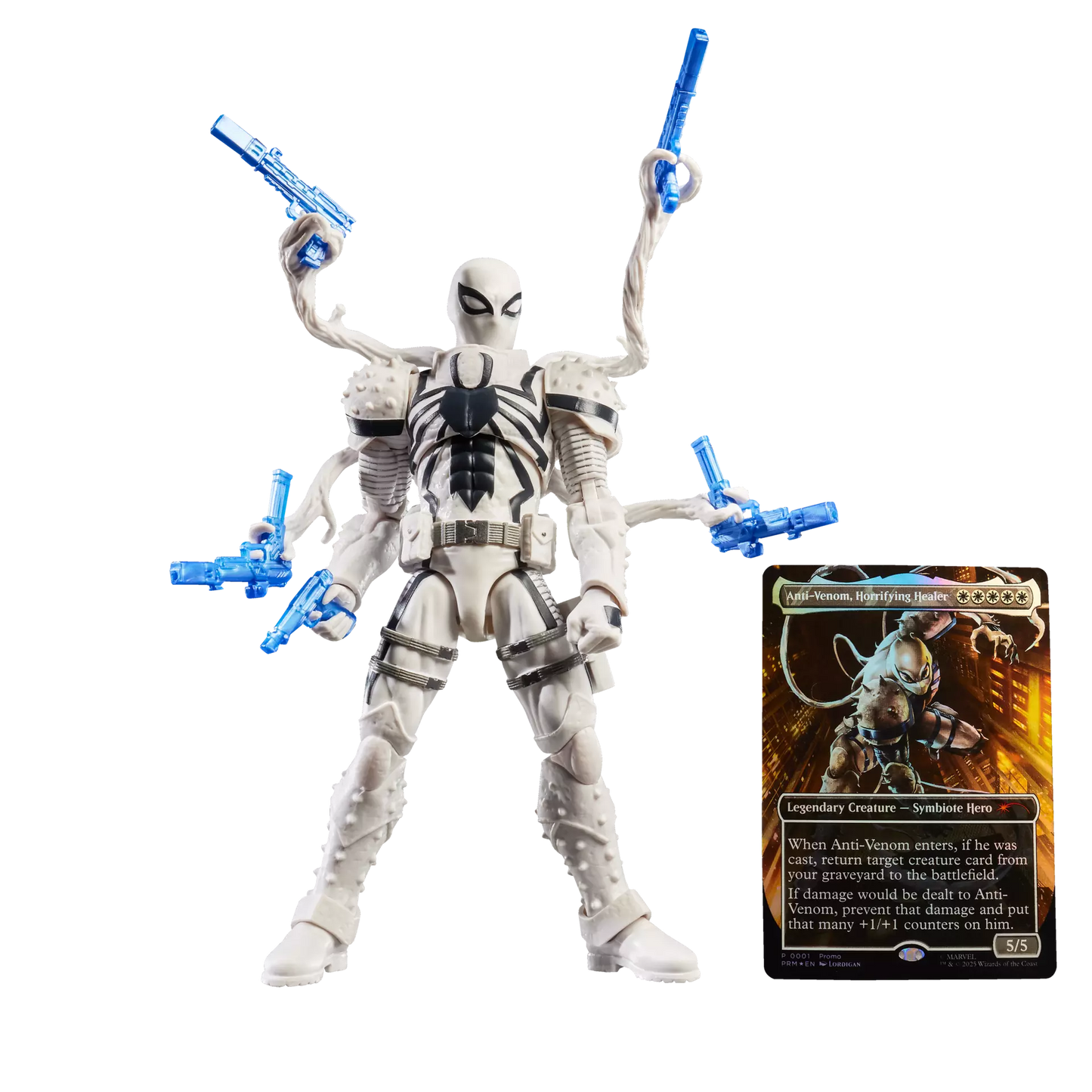 Hasbro Marvel Legends Series Spider-Man Agent Anti-Venom Magic The Gathering