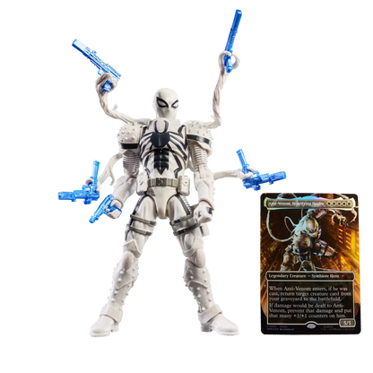 Hasbro Marvel Legends Series Spider-Man Agent Anti-Venom Magic The Gathering