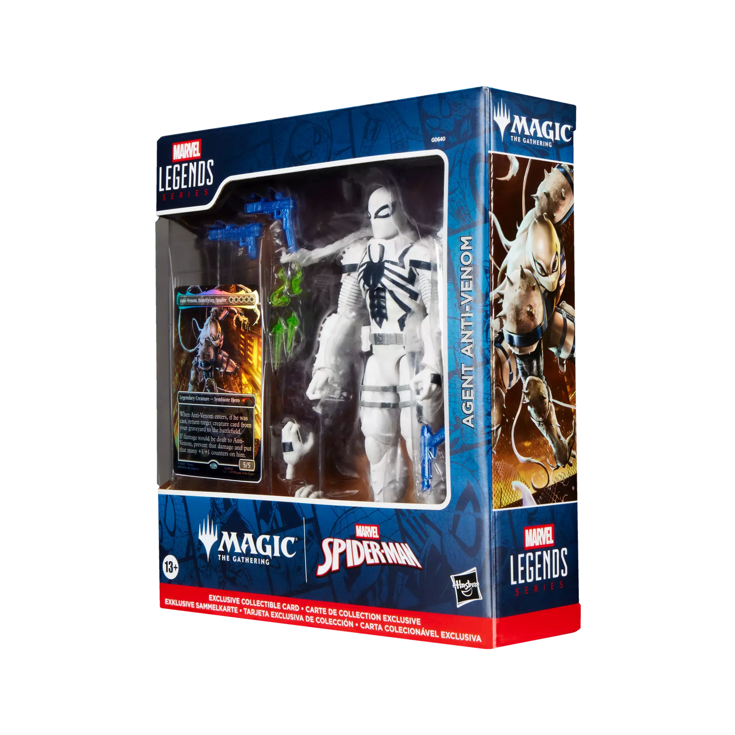 Hasbro Marvel Legends Series Spider-Man Agent Anti-Venom Magic The Gathering