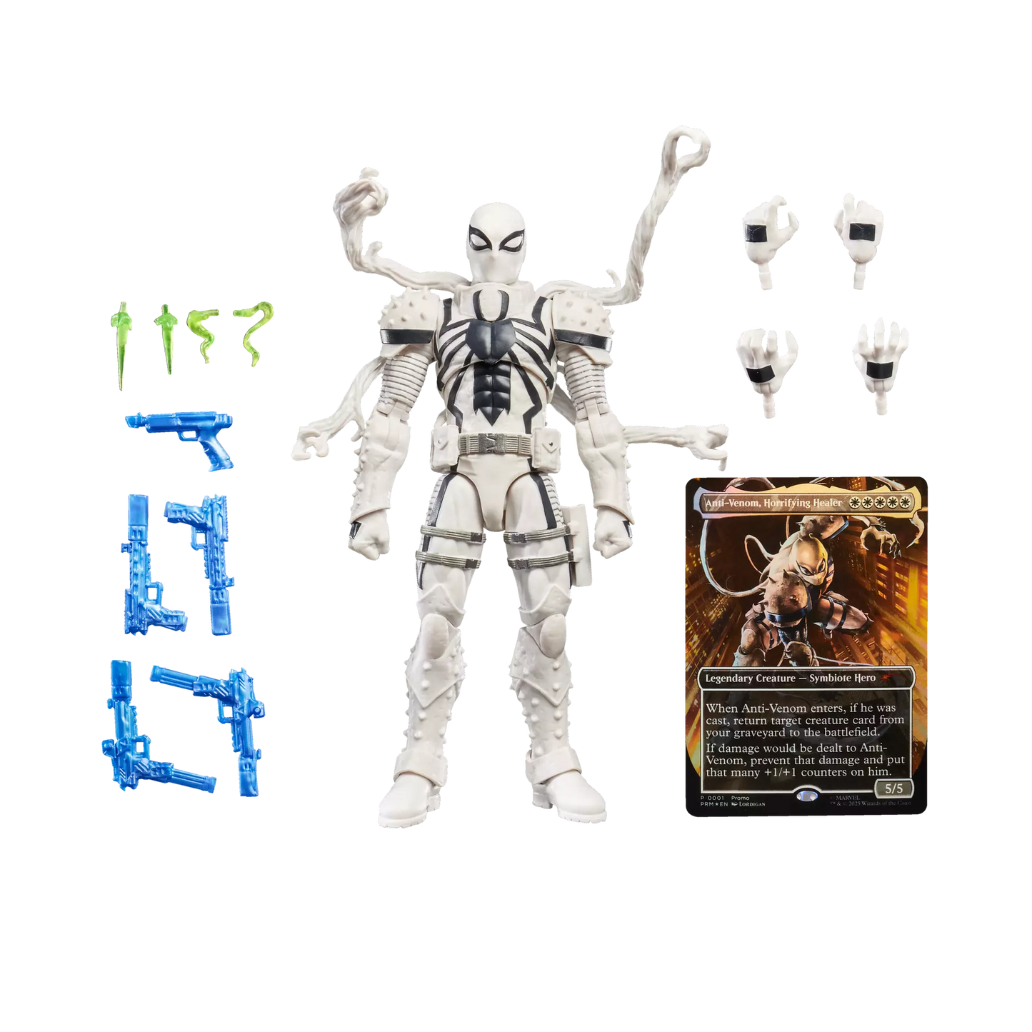 Hasbro Marvel Legends Series Spider-Man Agent Anti-Venom Magic The Gathering
