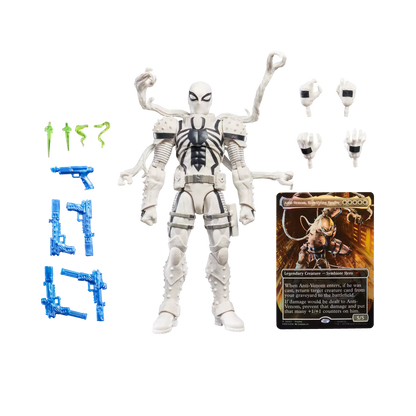 Hasbro Marvel Legends Series Spider-Man Agent Anti-Venom Magic The Gathering