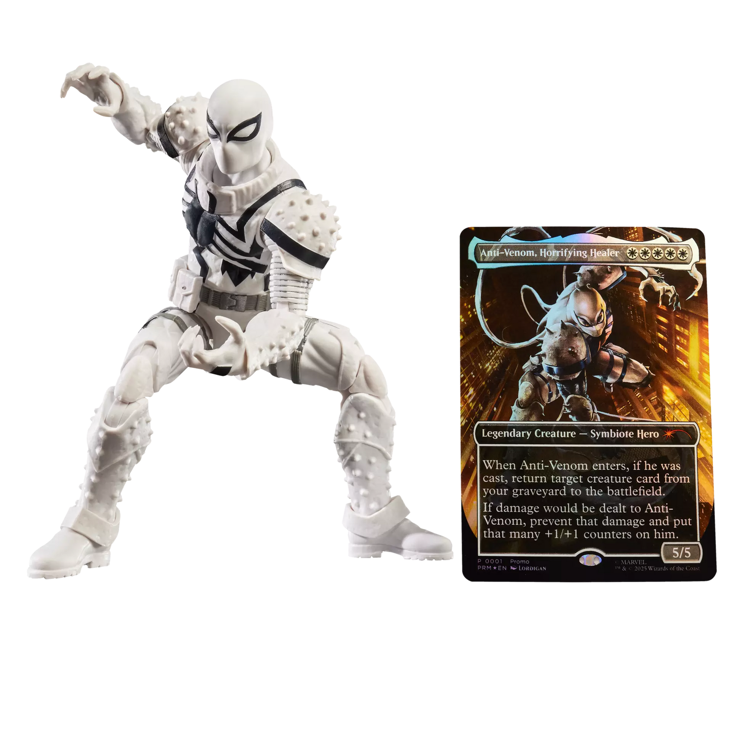 Hasbro Marvel Legends Series Spider-Man Agent Anti-Venom Magic The Gathering
