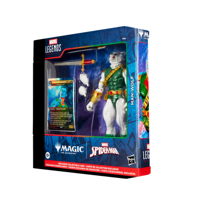 Hasbro Marvel Legends Series Spider-Man Man-Wolf Magic The Gathering