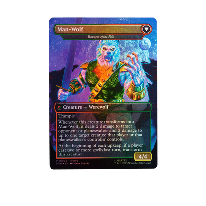 Hasbro Marvel Legends Series Spider-Man Man-Wolf Magic The Gathering