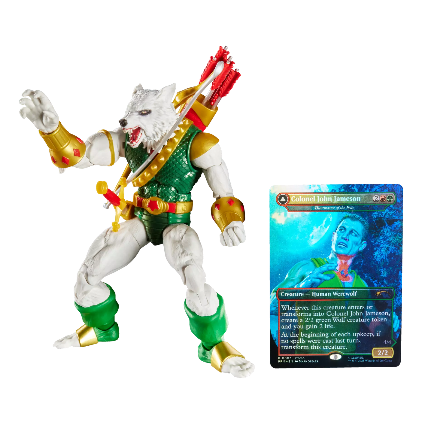 Hasbro Marvel Legends Series Spider-Man Man-Wolf Magic The Gathering