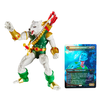 Hasbro Marvel Legends Series Spider-Man Man-Wolf Magic The Gathering